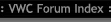 VWC Forum
