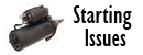 Starting Issues